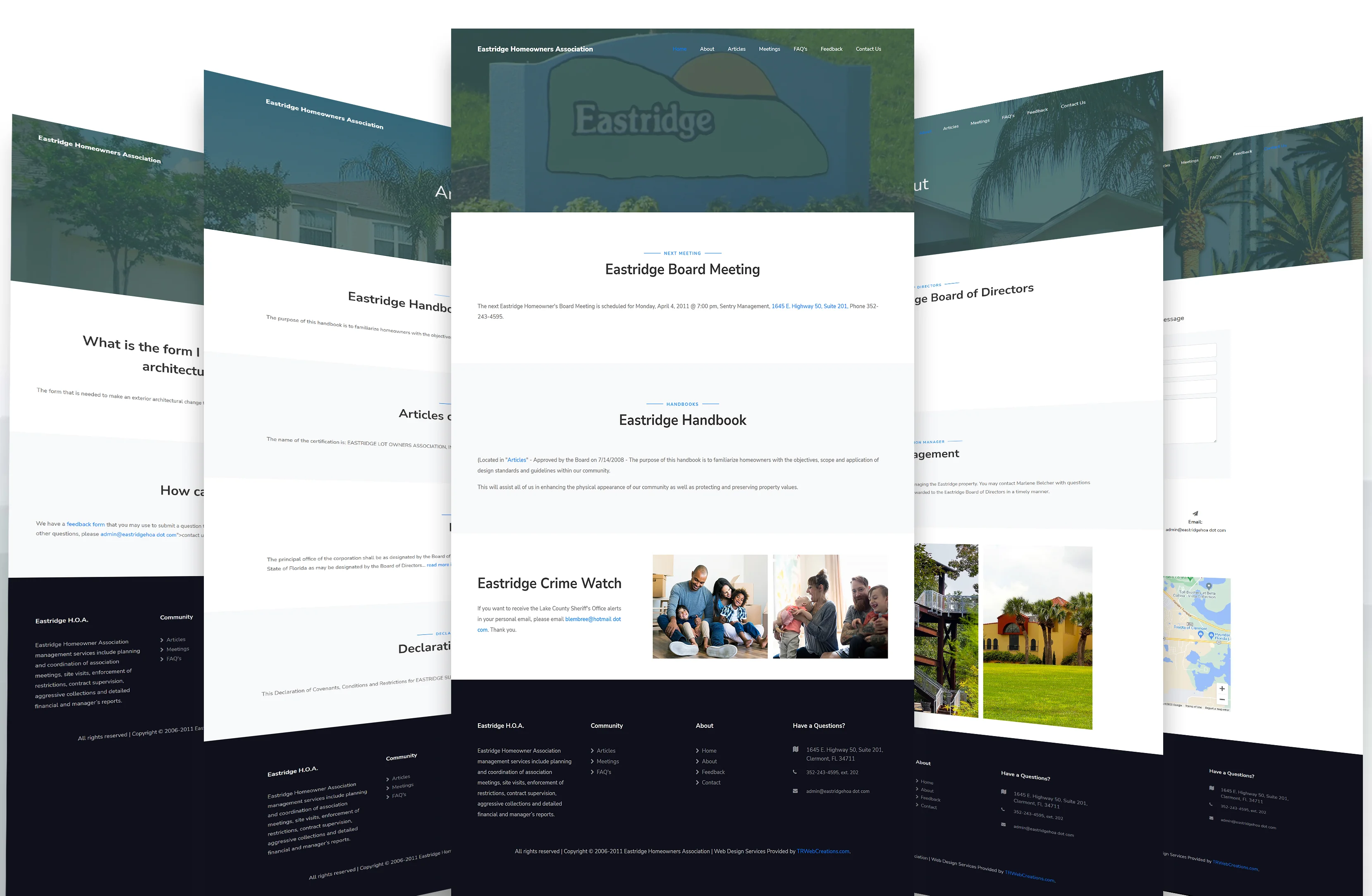 Eastridge H.O.A. website